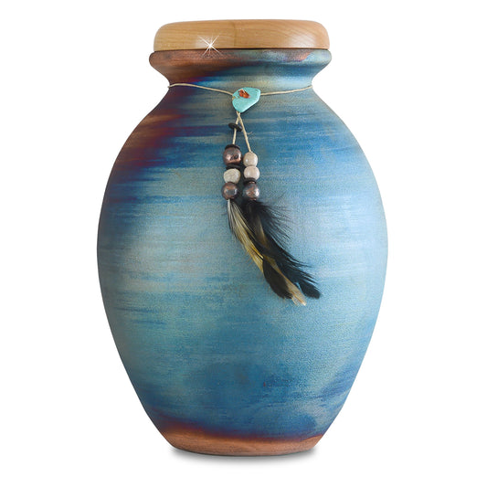 Ancient Spirits Raku Urn